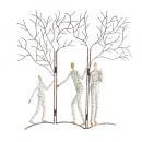 Metal ファミリーツリー 個性的 オブジェ 置物 ディスプレイ アート 人びと おしゃれ