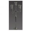 Crystal マジェスティック キャンドルスタンド bk おしゃれ エレガント 照明 灯り 蝋燭