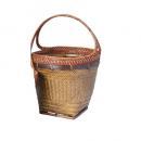 CANASTRO オールドバンブー Handle Basket L かご バスケット アンティーク調