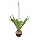 アートプランツコウモリランハンギングB フェイクプランツ 造花 ディスプレイ 観葉植物 長さ250