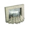 スリーピング Rabbit フレーム うさぎ かわいい 写真たて ディスプレイ 卓上 レジン