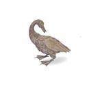 ジャルダンオブジェダックB ガーデン雑貨 オブジェ ブリキ グレー 高さ275