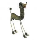 Metal おしゃれプードル 犬 オブジェ 置物 ホームアクセサリー かわいい 人気