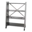 4 TIER TAPERED METAL SHELF RAW シェルフ 高さ118
