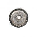 METAL LETTER 105 SILVER "PERIOD" アルファベットオブジェ 直径3