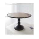 マディソン・シックコンポ アンティーク調 木製 スチール ディスプレイ トレイ 高さ22.5