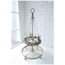 ブラン・ラウンドキャンドルスタンド ディスプレイ 蝋燭 おしゃれ アンティーク調 エレガント