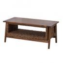 コーヒーテーブル マホガニー アジアン おしゃれ ナチュラル 机 天然木 シンプル 幅100