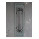 アイアン&ウッドパネル ウォールデコ おしゃれ シャビー ディスプレイ アンティーク調 木製