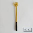 HORN トーンボトム マドラースプーン 水牛 角 おしゃれ ブラック 長さ18