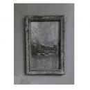 アートフレーム おしゃれ シャビー ディスプレイ アンティーク調 絵画 アート セピア 額縁