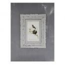 アートフレーム おしゃれ シャビー ディスプレイ アンティーク調 絵画 アート 鳥 バード