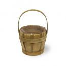 ノルディックハンギングポットバスケットA-DB 2個セット ビニール おしゃれ かご 幅14.5