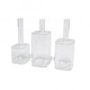 ガラスウエアベースC-3連 ガラス雑貨 植物 ディスプレイ おしゃれ かわいい プランター