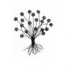 ウォールデコレーション ツリー アイアン ブーケ レトロアンティーク おしゃれ お部屋のアクセントに