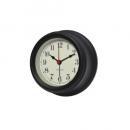 ユナイテッドミニクロックBK 掛け時計 置き時計 ブラック おしゃれ メタル 直径12.7