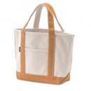 amie キャンバストートM マスタード バッグ ナチュラル コットン おしゃれ 幅34