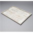 トレイ 2個セット ホワイト 木製 ナチュラル キッチン用品 トレイ プレート おしゃれ 幅38