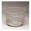 バスケット アイアン 収納ケース ワイヤー シンプル かわいい ホワイト おしゃれ かご 直径44