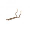 ダブルバーフックS 2個セット アンティークゴールド アイアン ウォールデコレーション 長さ7