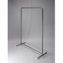 トップス用ハンガー アイアン シンプル 日本製 バー シルバー ハンガースタンド 高さ84