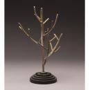 アクセサリーツリー アンティーク調 木 おしゃれ スタンド ディスプレイ ブラウン 高さ26