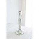 キャンドルスタンド シルバー アンティーク ガラス 通販