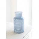 フラワーベース ブルー ガラス 一輪挿し 花瓶 通販