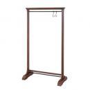 ハンガー ミディアムブラウン シンプル 木製 ミンディ ナチュラル 天然木 高さ160