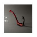 UKフック DIY ヴィンテージ調 アイアン レッド イギリス おしゃれ アート 個性的 高さ14