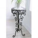 サイドテーブル スチール アンティーク調 おしゃれ 通販