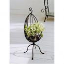 プランタースタンド アンティーク調 ハンギング 通販