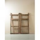 ゲート 木製 グリーン ブラウン アンティーク調 シャビー 扉 おしゃれ 飾り 高さ105