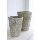 フラワーポット プランター 陶器 アンティーク調 通販