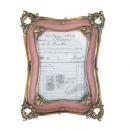 リエフォトフレームD-Lサイズ ピンク ゴールド アンティーク ゴージャス 可愛いおしゃれ