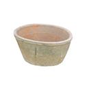 アンティーク オーバルモスポット 苔 植木鉢 グリーンポット レッドM ガーデニング テラコッタ