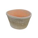 アンティーク オーバルモスポット 苔 植木鉢 グリーンポット レッドL ガーデニング テラコッタ