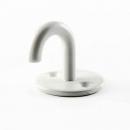 ハンギングアイアンフック ホワイト 壁掛け DIY 鉄 通販