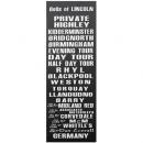 ロールサインキャンバスD アンティーク アートパネル ボード 看板 ブラック インダストリアル