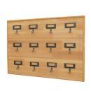 N.W.キーフックボード 木製 ブラウン レトロ アンティーク ナチュラル 壁掛けデコ ディスプレイ