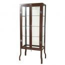 DR. CABINET (L) BROWN キャビネット ガラス シンプル おしゃれ 高162