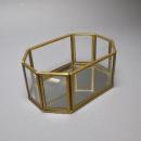 ガラストレイ  アンティーク調  おしゃれ ブラス 通販