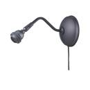 ウォールマウント スチール ブラック Sサイズ 長さ180 中間スイッチ