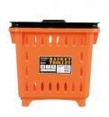 BASKET TROLLEY ORANGE プラスチック カジュアル 収納 おしゃれ 幅47