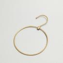 ハンガー ヴィンテージ調 アイアン ゴールド 通販