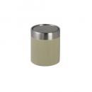 DUST BIN ''TAMBOR'' BEIGE ダストボックス ごみ箱 ベージュ 高さ14