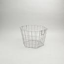 バスケット カゴ ヴィンテージ調 シルバー 通販