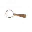 FOLDABLE MAGNIFYING LOUPE DORADO ルーペ ゴールド 高さ13.5