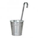 ガーデニングポット ポットカバー スチール シルバー 庭 通販