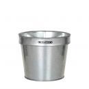 ガーデニングポット ゴミ箱 ダストボックス シルバー 庭 高さ26cm 通販